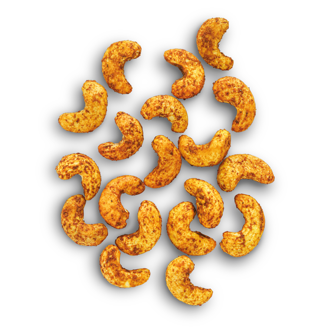 ROASTED CASHEWS |  CURRY | BULK (500G)