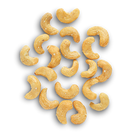 ROASTED CASHEWS | FLEUR DE SEL | BULK (500G)