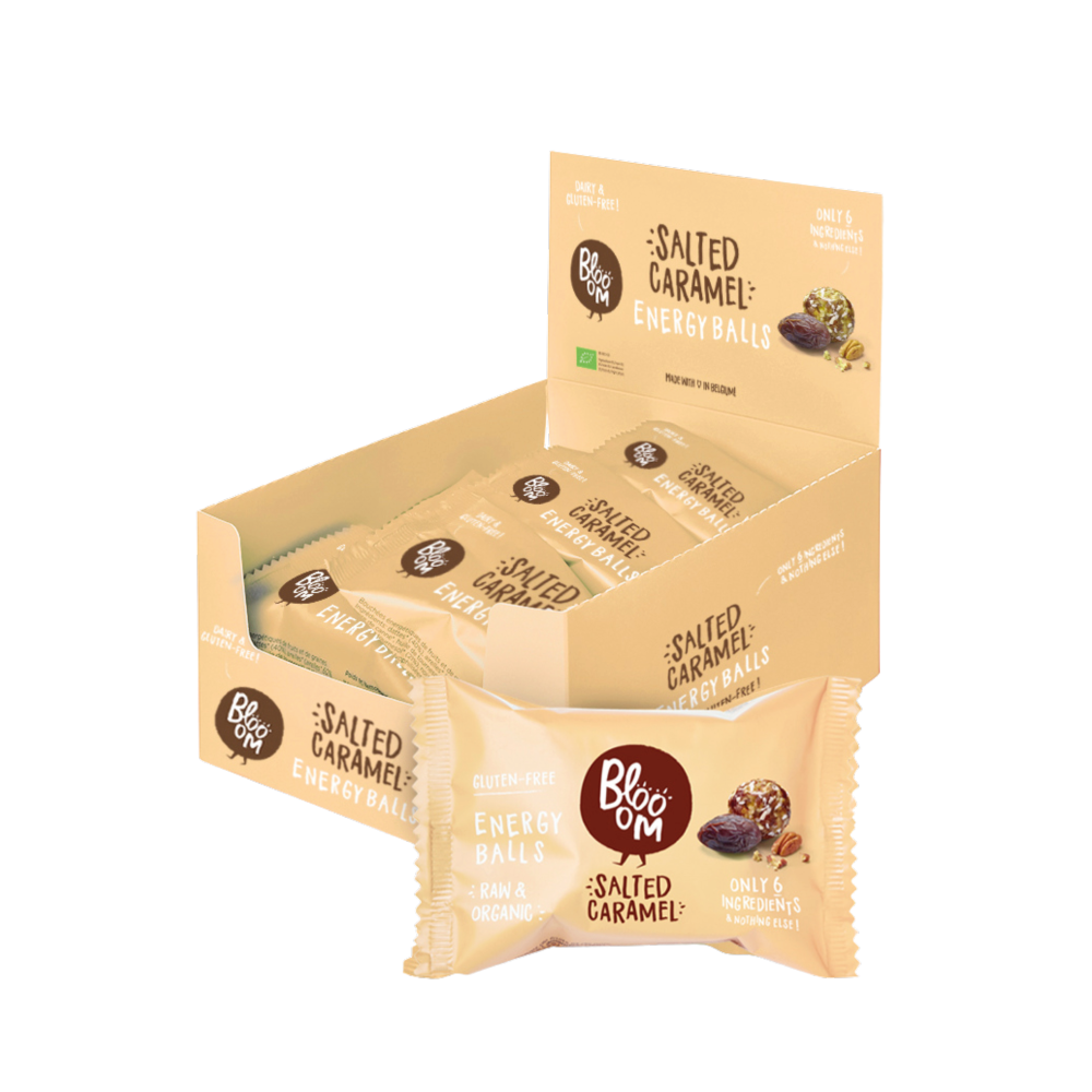 BLOOOM ENERGY BALLS SALTED CARAMEL Nature Snacks
