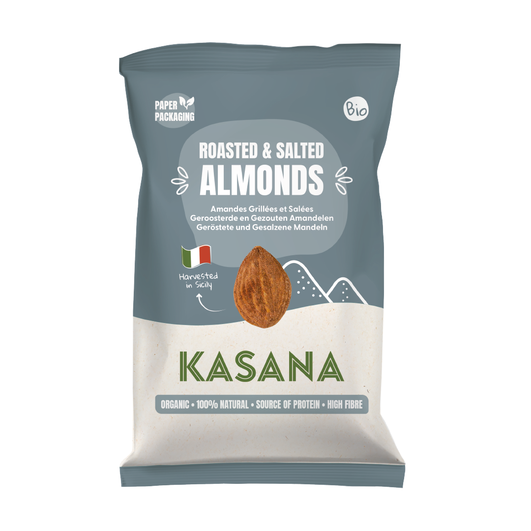 ROASTED & SALTED ALMONDS (150G)