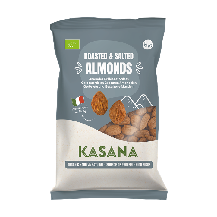 ROASTED & SALTED ALMONDS (150G)