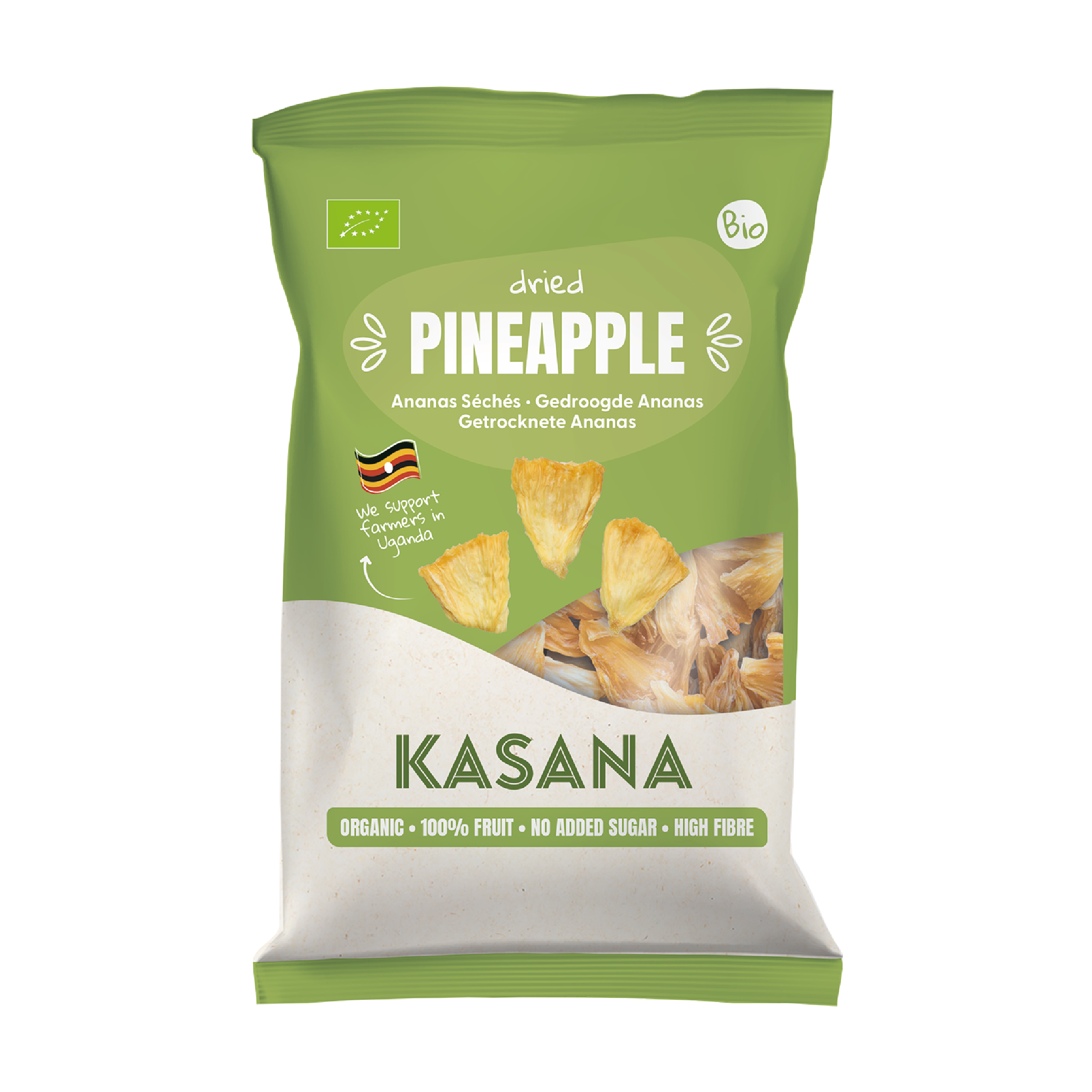 DRIED PINEAPPLE (80G)