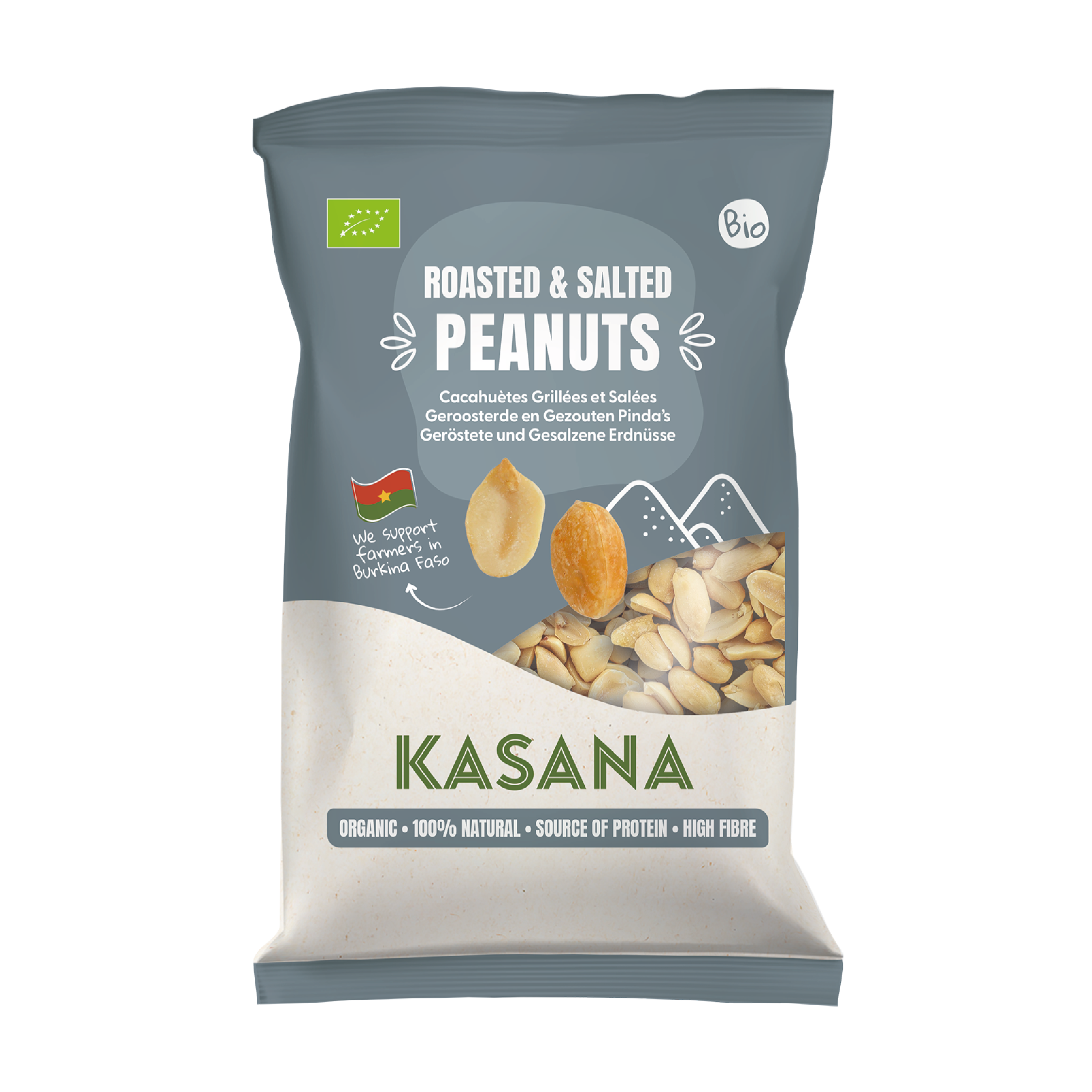 ROASTED & SALTED PEANUTS (180G)