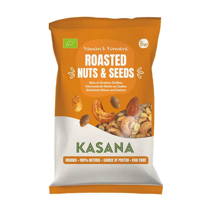 ROASTED NUTS & SEEDS | TAMARI & TURMERIC