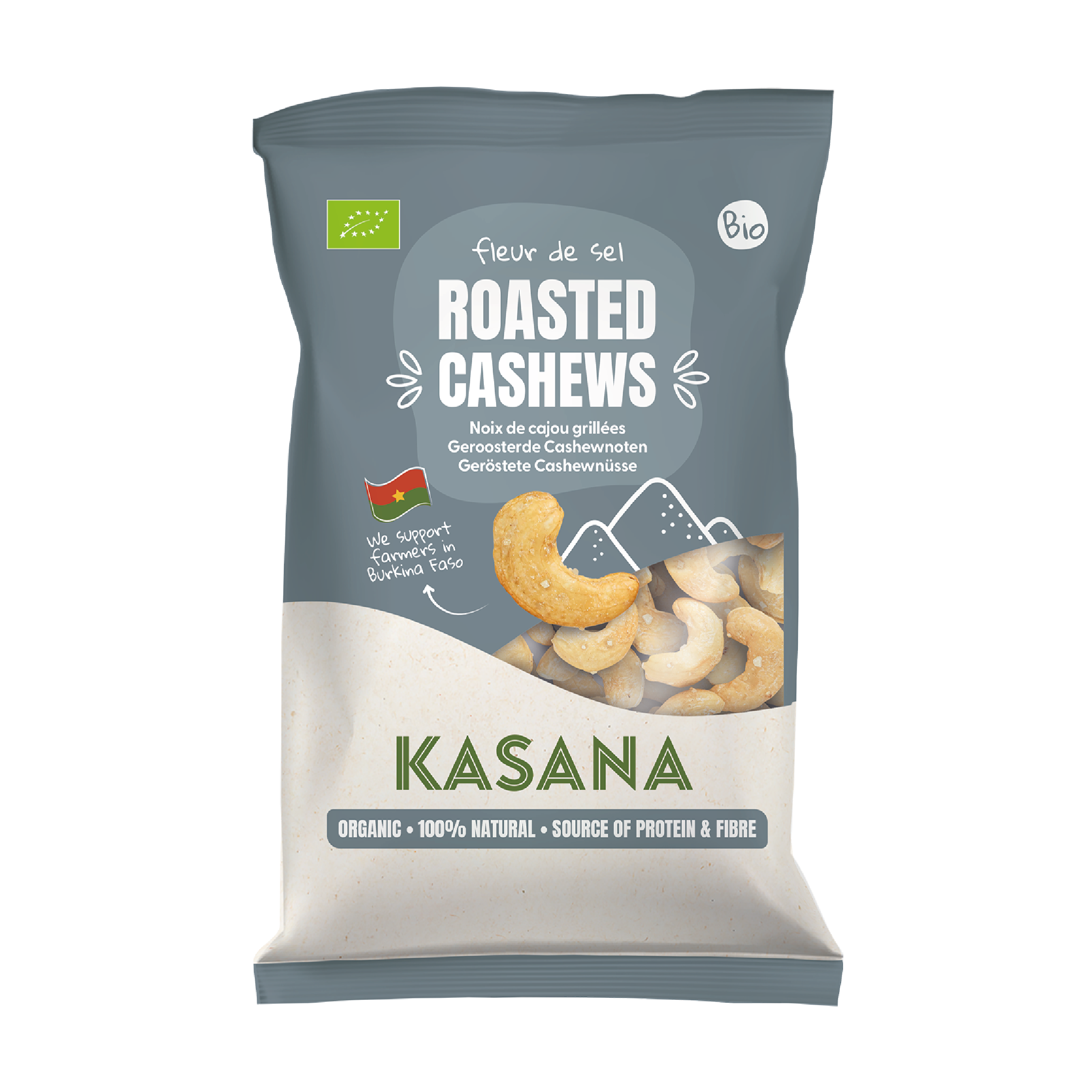 ROASTED CASHEWS | FLEUR DE SEL (150G)