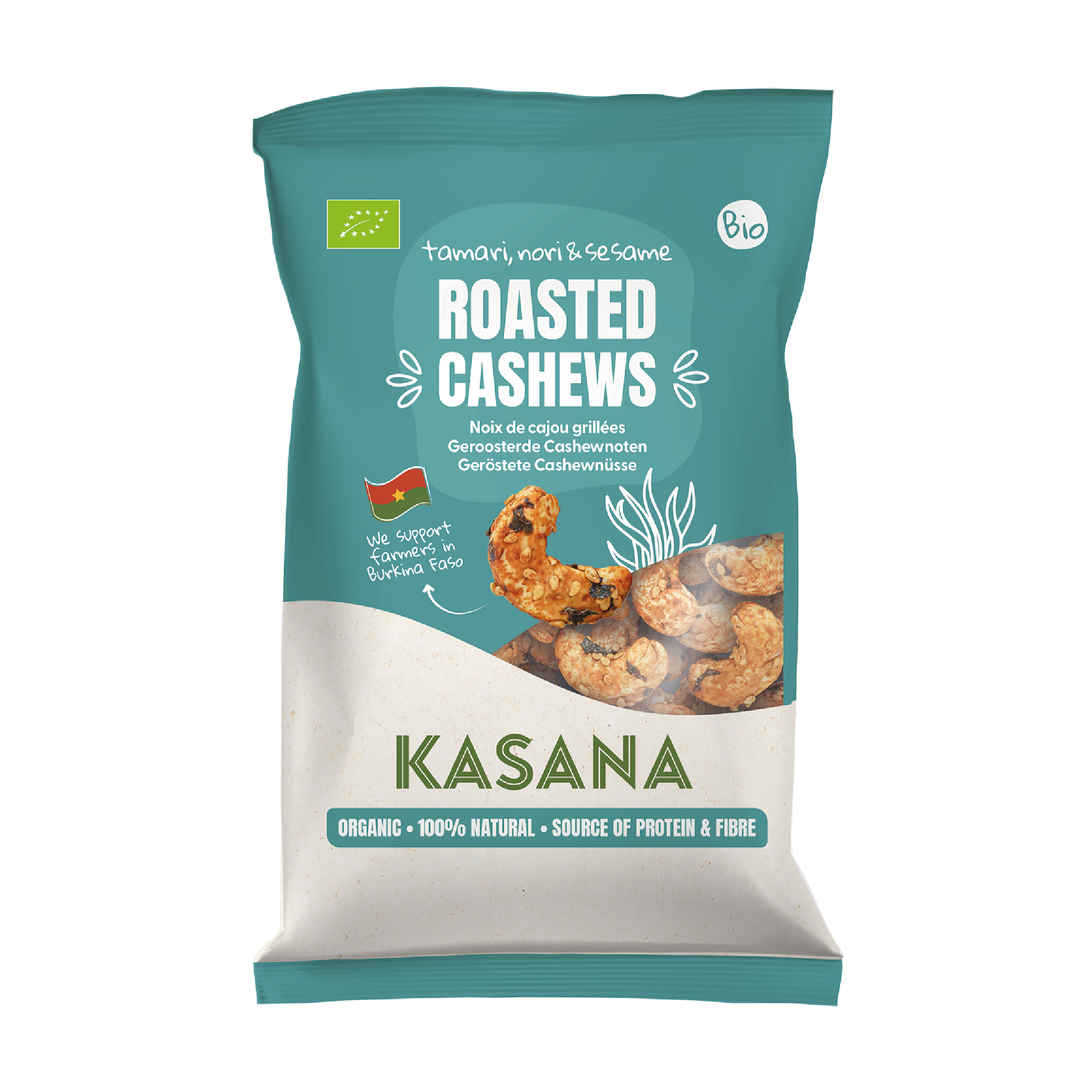 ROASTED CASHEWS | TAMARI, NORI & SESAM (150G)