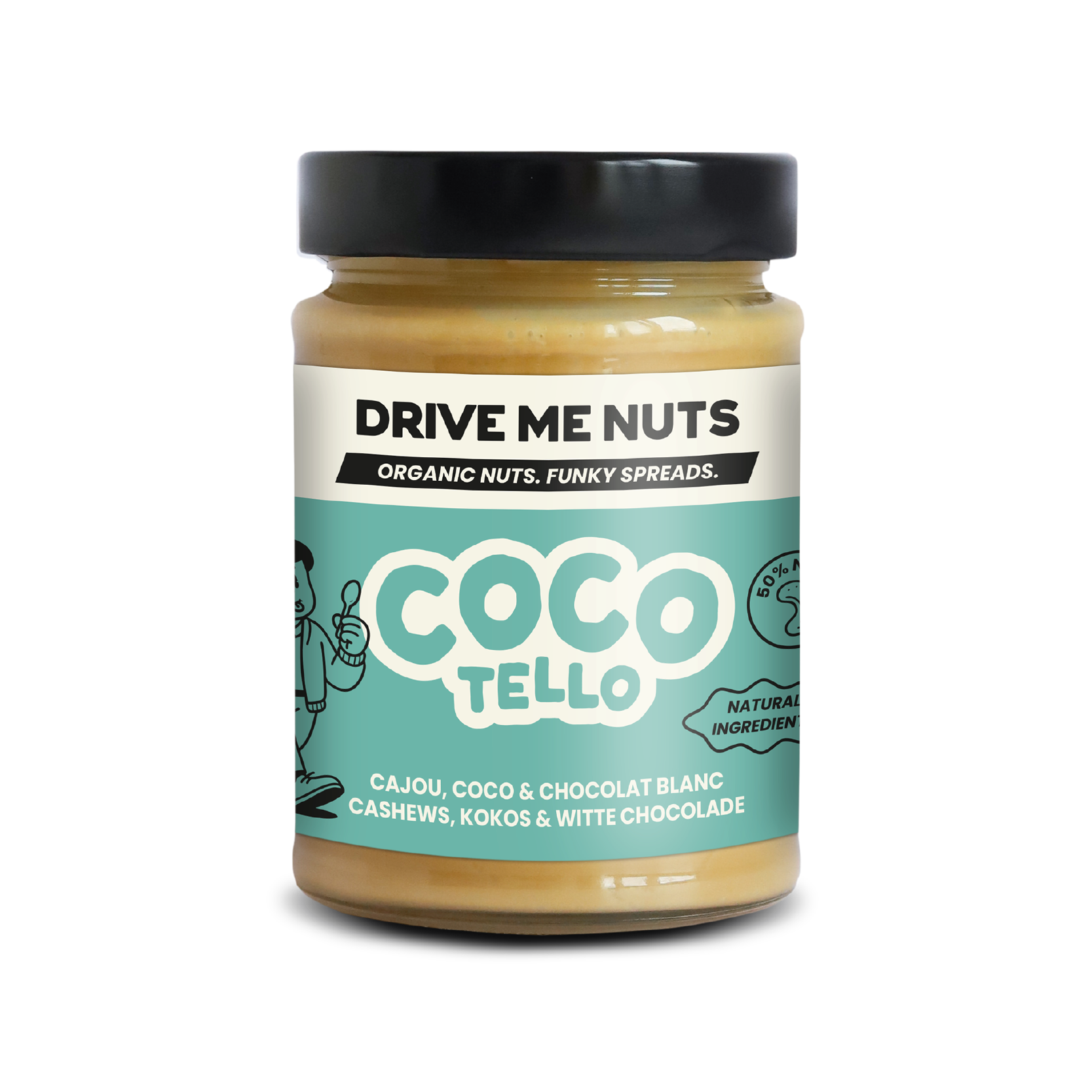 COCOTELLO | CASHEWS, COCONUT & WHITE CHOCOLATE (265G)