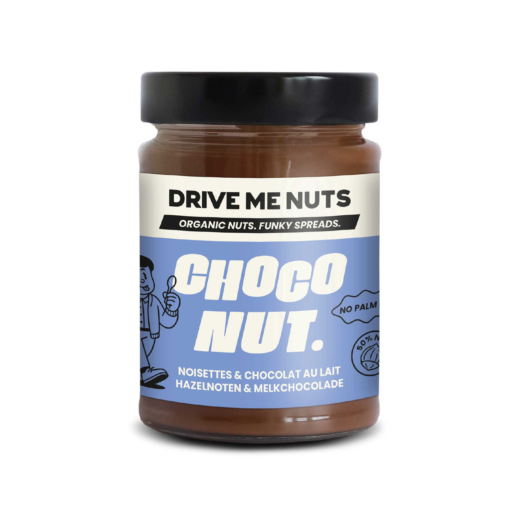 CHOCONUT | HAZELNUTS & MILK CHOCOLATE (265G)