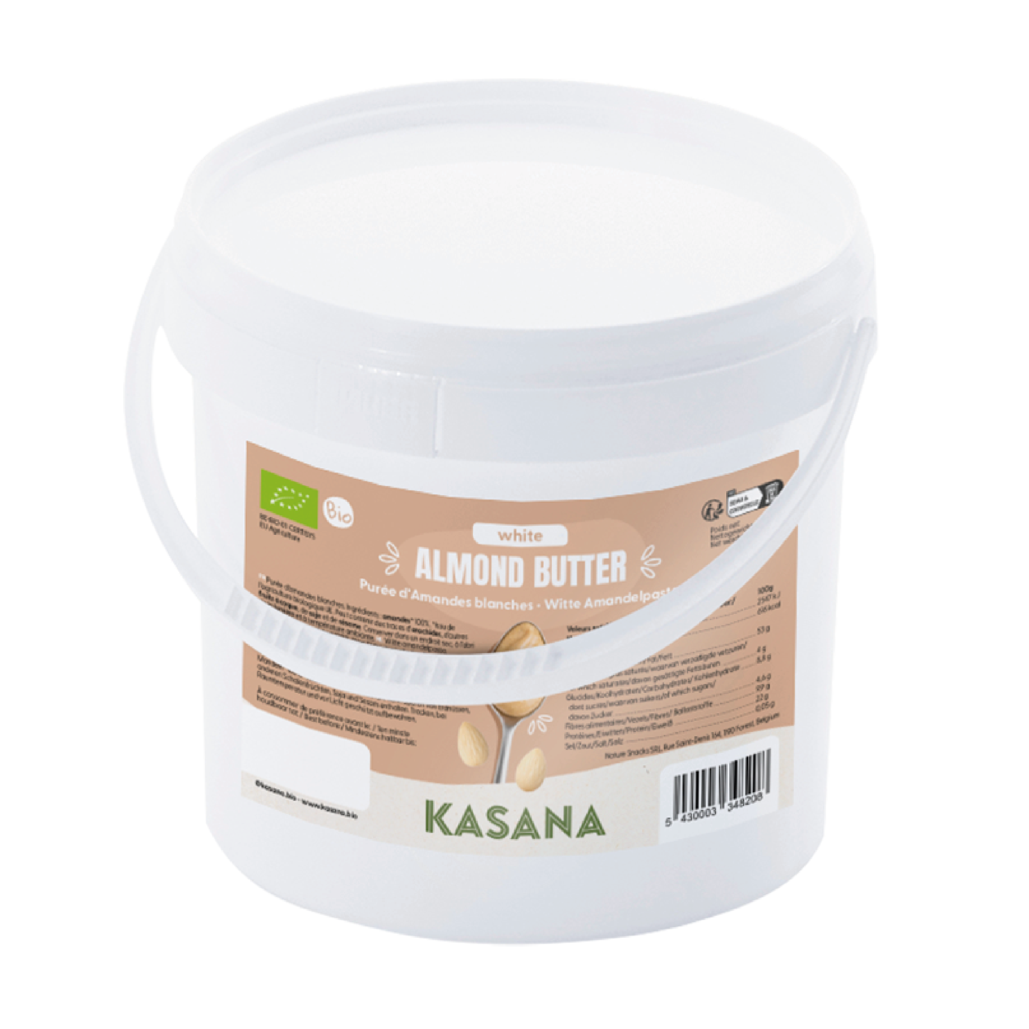 WHITE ALMOND BUTTER 100%