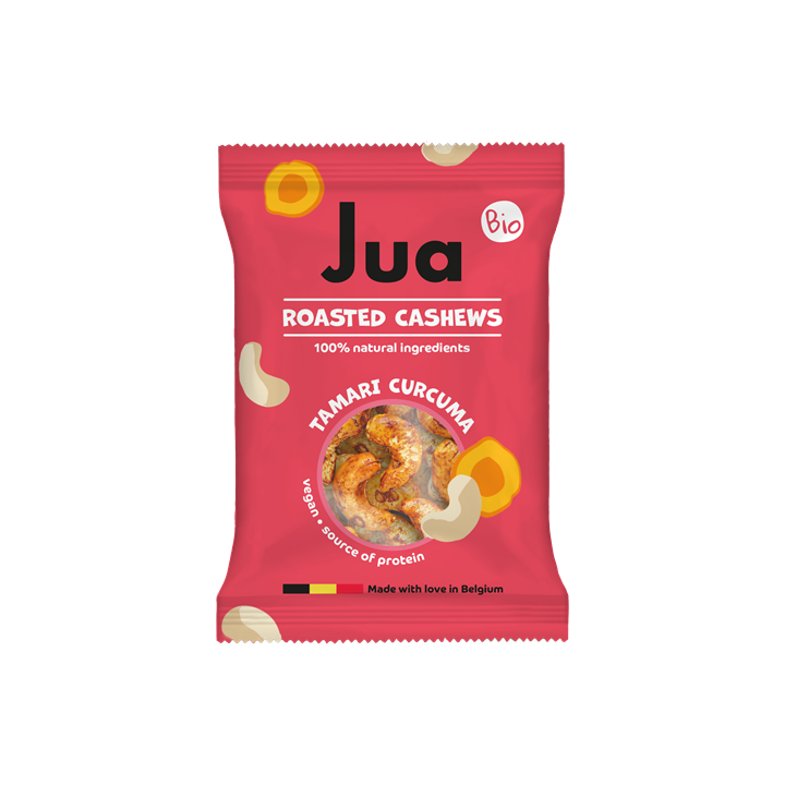 GEROOSTERDE CASHEWNOTEN | TAMARI & KURKUMA (35g)