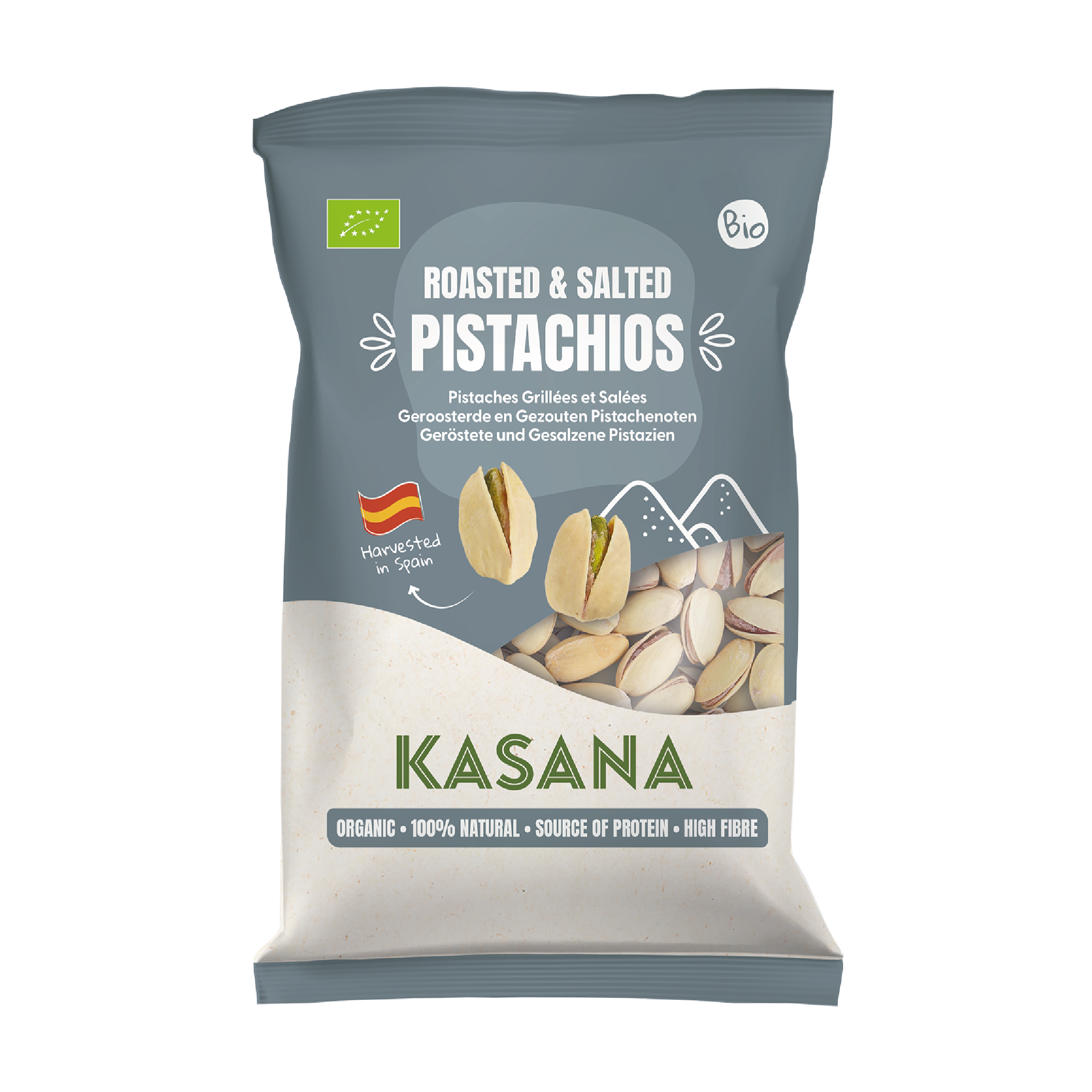 PISTACHES GRILLÉES & SALÉES (125G)